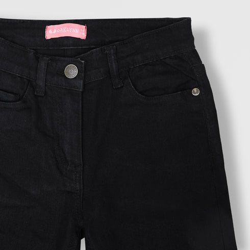 Boot Cut Jeans In Black